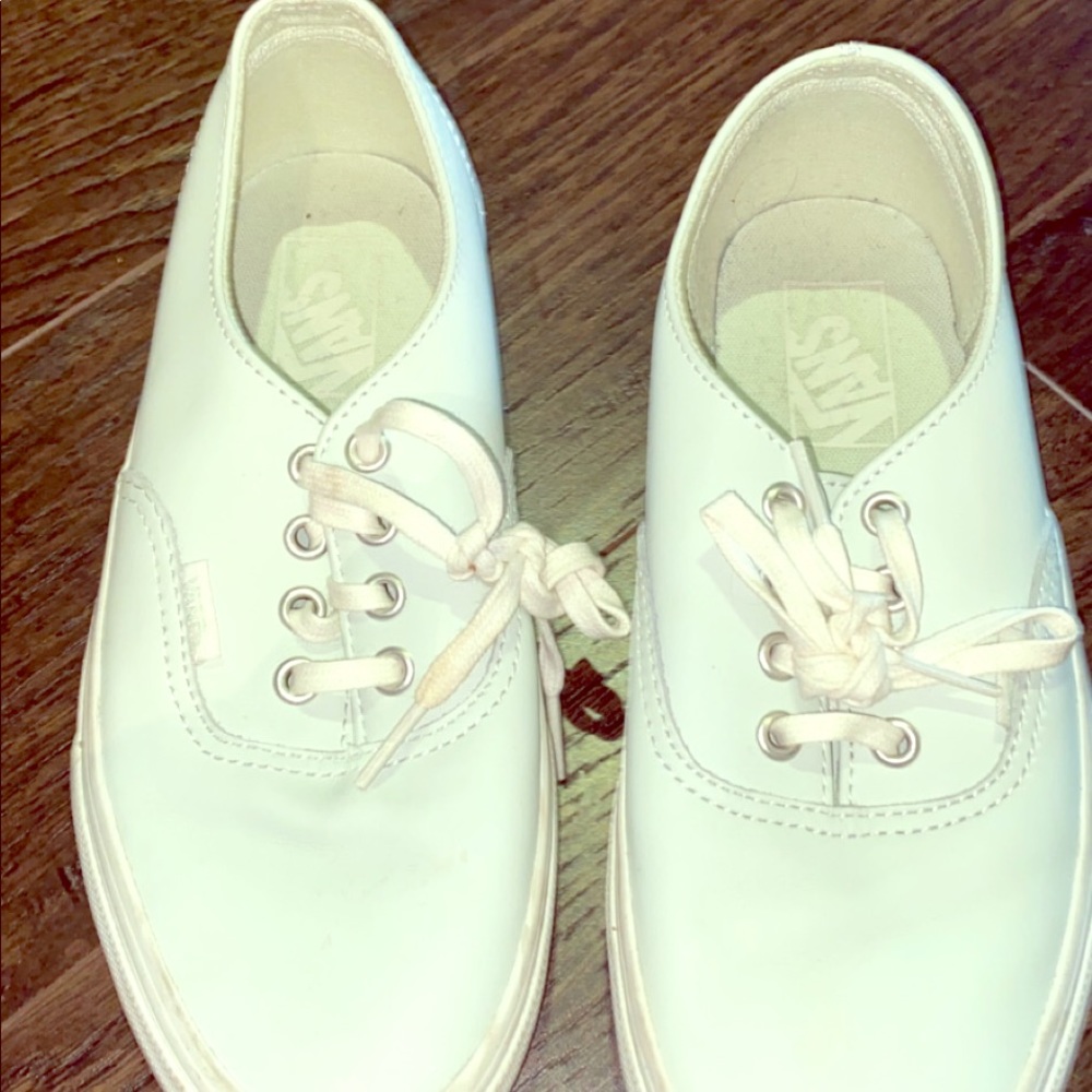 Blue Vans, Size 7.5